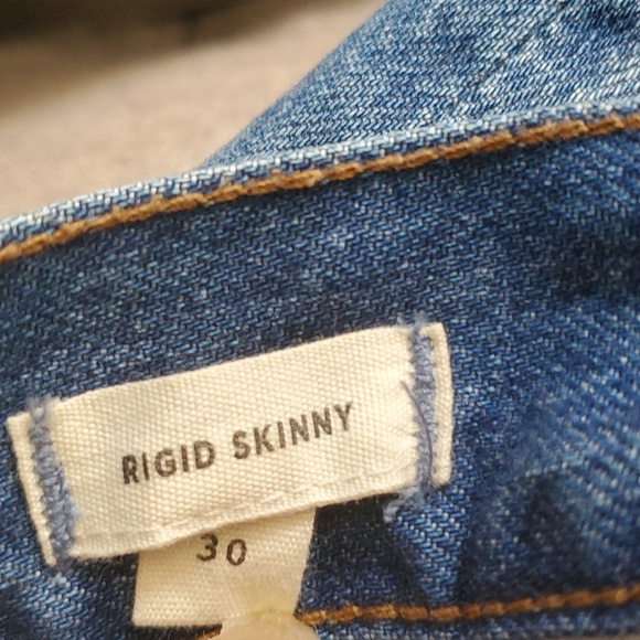 Madewell Rigid skinny faded blue jeans size 30 - Picture 13 of 16